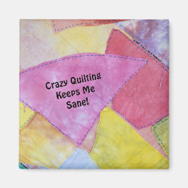 Imán Crazy Quilting