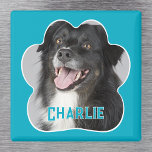 Imán Crea tu propia foto de perro Mascota<br><div class="desc">Muestra tu amor por tu compañero furtivo con nuestro "Crea tu propio imán de fotos de perro Mascota". Este imán de personalizable te permite añadir tu foto favorita de tu perro amado, con un monograma personalizado de su nombre. Perfecto para exhibir en su coche, refrigerador o lavavajillas, es una forma...</div>