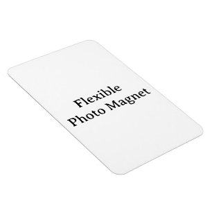 Imán Crea tu propia foto flexible personalizada simple 