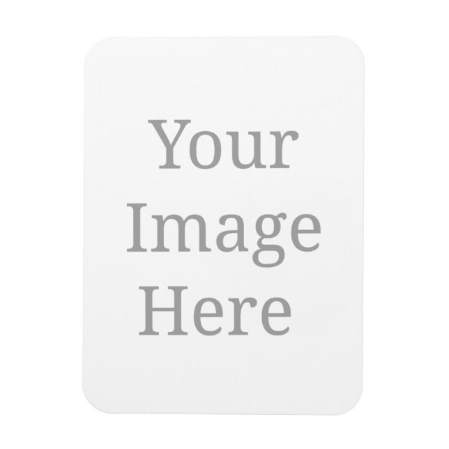 Imán Crea tu propia foto personalizada  (Vertical)