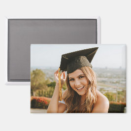 Imán Crea Tu Propia Foto Personalizada de Graduado