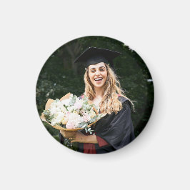 Imán Crea Tu Propia Foto Personalizada de Graduado