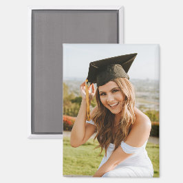 Imán Crea Tu Propia Foto Personalizada de Graduado