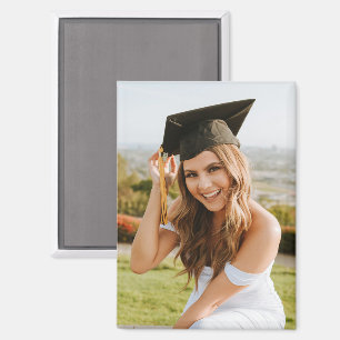 Imán Crea Tu Propia Foto Personalizada de Graduado