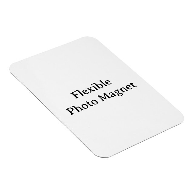 Imán Crea tu propia foto personalizada simple y flexibl (Lado Derecho)