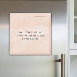 Imán Crea tu propia oferta motivadora Oro Rosa