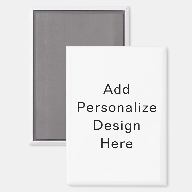 Imán crea tu propia personalización  (Anverso/Reverso)