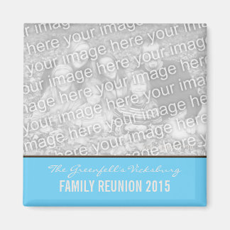 Imán Crea tu propia Reunión Familiar Keepsake Magnet