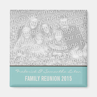 Imán Crea tu propia Reunión Familiar Keepsake Magnet