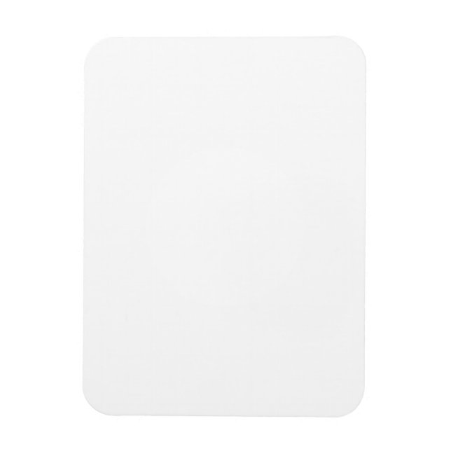 Imán Crea tu propio blanco personalizado (Vertical)