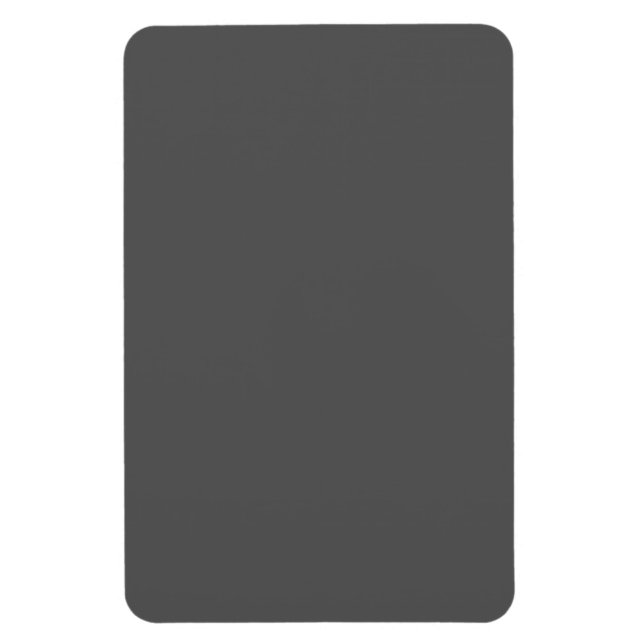 Imán Crea tu propio diseño personalizado gris oscuro (Vertical)