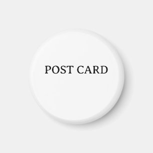 Imán Crea tu propio diseño simple personalizado de 1,25
