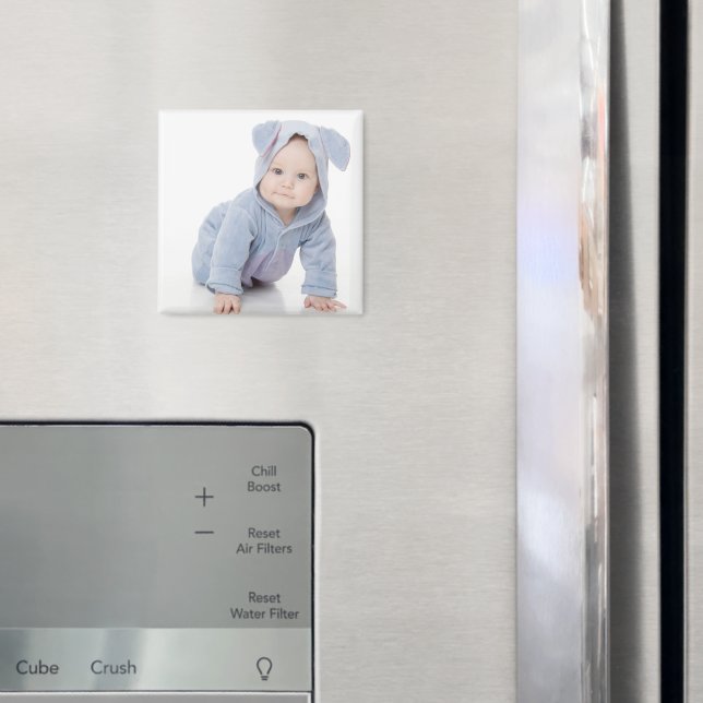 Imán Crea tu propio foto moderno personalizado para niñ (In situ (nevera))