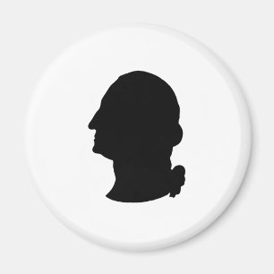Imán Crea tu propio George Washington Silhouette