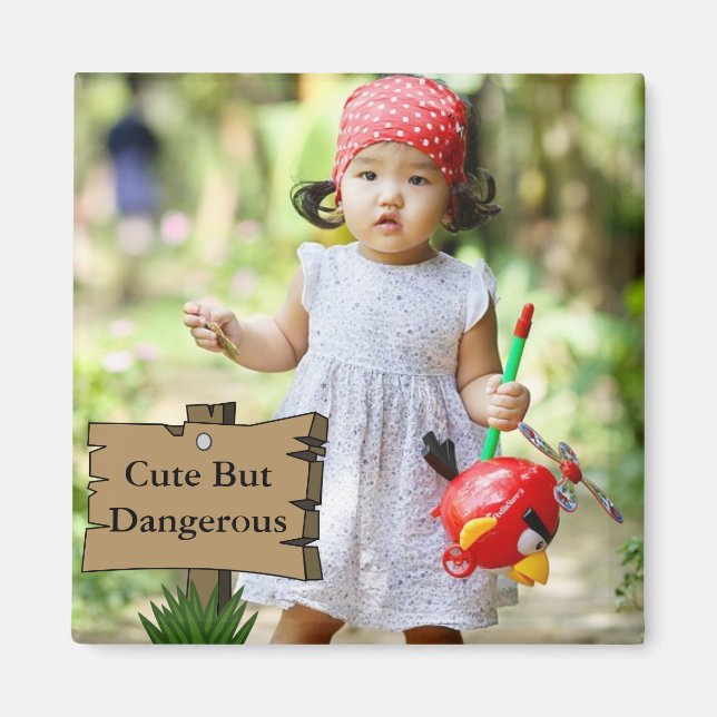 Imán Crea tu propio imán, añades foto y mensaje (Frente)