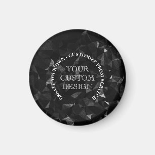 Imán Crea tu propio logotipo/diseño personalizado