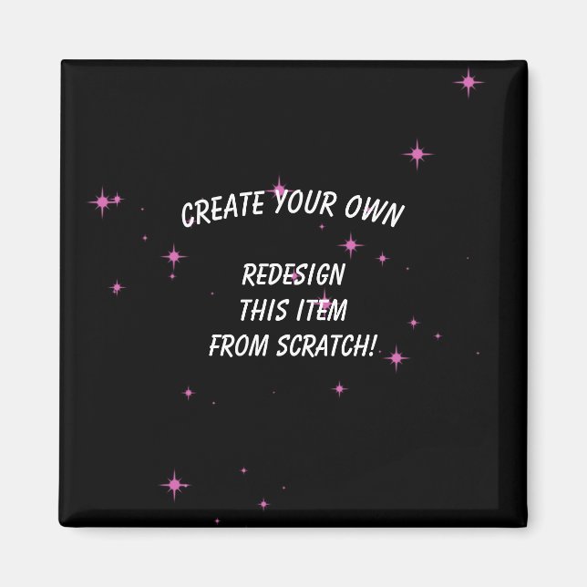 Imán Crea tu propio personalizado (Frente)