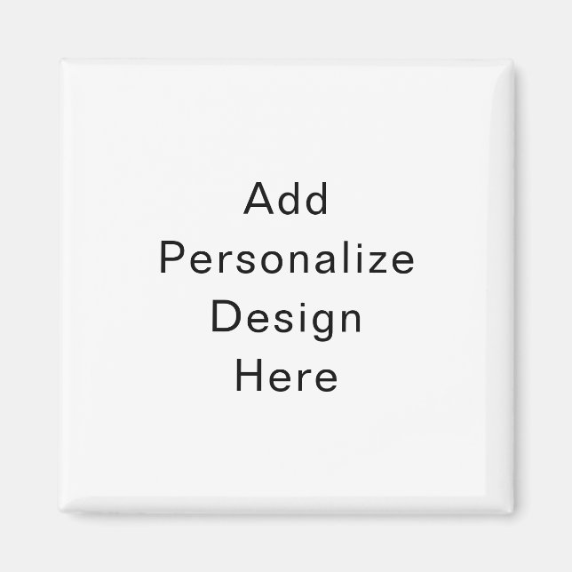 Imán crea tu propio personalizado (Frente)