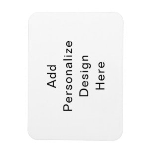 Imán crea tu propio personalizado 3" x 4"
