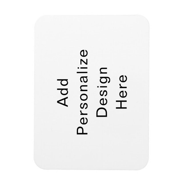 Imán crea tu propio personalizado 3" x 4" (Vertical)