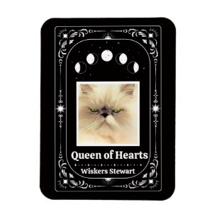 Imán Crea tu Propio Tarot de Fotos Gato Amante Mascota