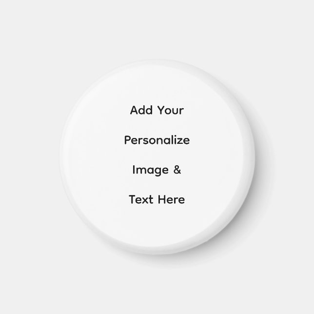 Imán crea tu propio texto personalizado (Frente)