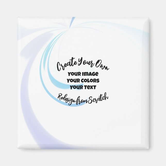 Imán Crea tus propios productos personalizados (Frente)