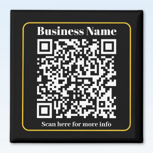 Imán Crea un código QR empresarial escaneable al instan