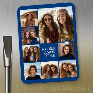 Imán Crea un collage de fotos personalizado con 8 fotos
