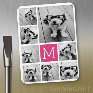 Imán Crea un collage de fotos personalizado con 8 fotos