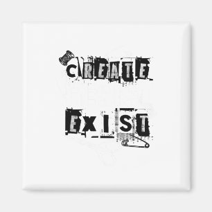 Imán Creación de Credo de punk