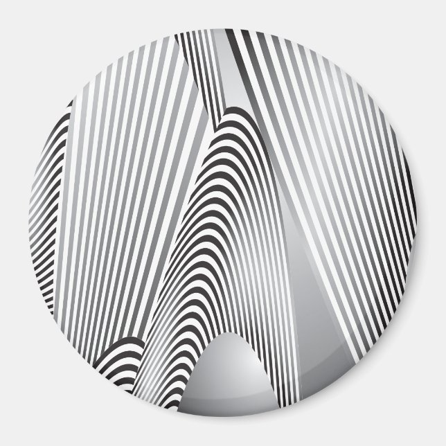 Imán Creación de patrones abstractos 3 (Frente)