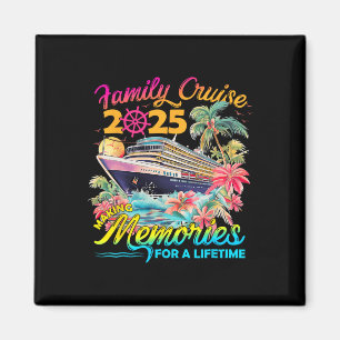 Imán Creando Recuerdos Para Un Crucero Familiar De Por