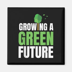 Imán Creando Un Futuro Verde Protección Ambiental Ea