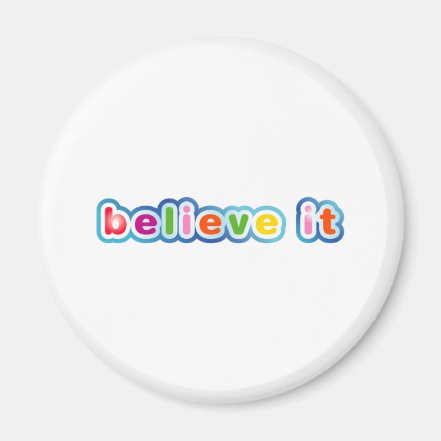 Imán Créanlo (coloreado) (Frente)