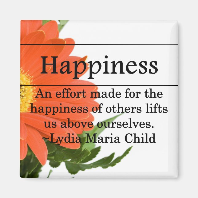 Imán Crear felicidad para otros (Frente)