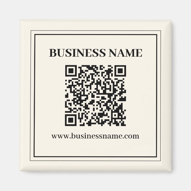 Imán Crear instantáneamente un código QR escaneado para (Frente)