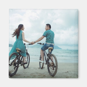 Imán Crear su propia foto de pareja Personalizado