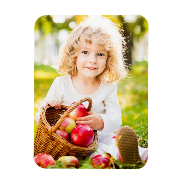 Imán Crear su propia foto de Personalizado infantil (Vertical)