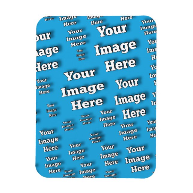 Imán 🤍 Crear su propia plantilla de Personalizado (Vertical)