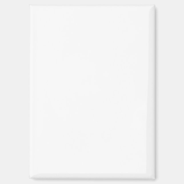 Imán Crear su propio blanco personalizable (Anverso)