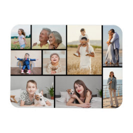 Imán Crear su propio Collage de fotos 9