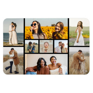 Imán Crear su propio Collage de fotos 9