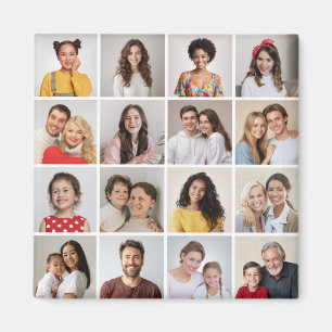 Imán Crear su propio Collage de fotos de 16