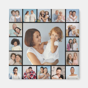 Imán Crear su propio Collage de fotos de 17