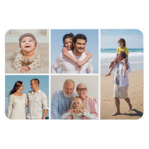 Imán Crear su propio Collage de fotos de 5