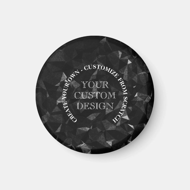 Imán Crear su propio logotipo/diseño Personalizado (Frente)