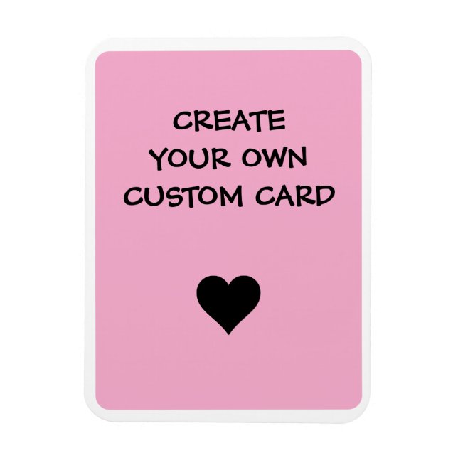 Imán Crear su propio Personalizado (Vertical)