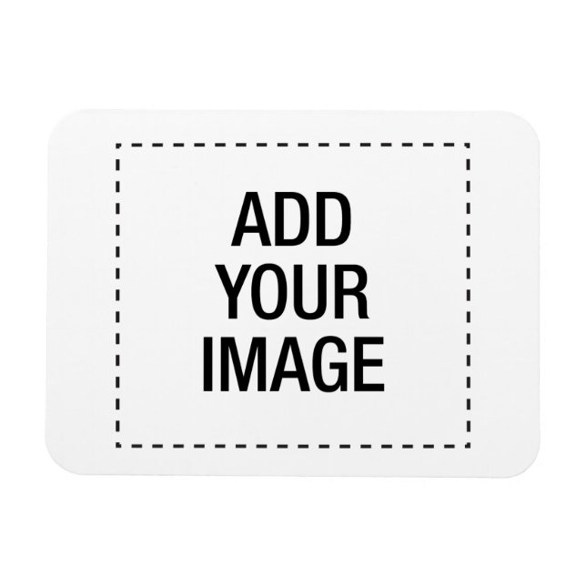 Imán Crear su propio personalizado personalizado (Horizontal)