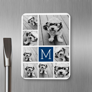 Imán Crear un Collage de fotos Personalizado con 8 foto